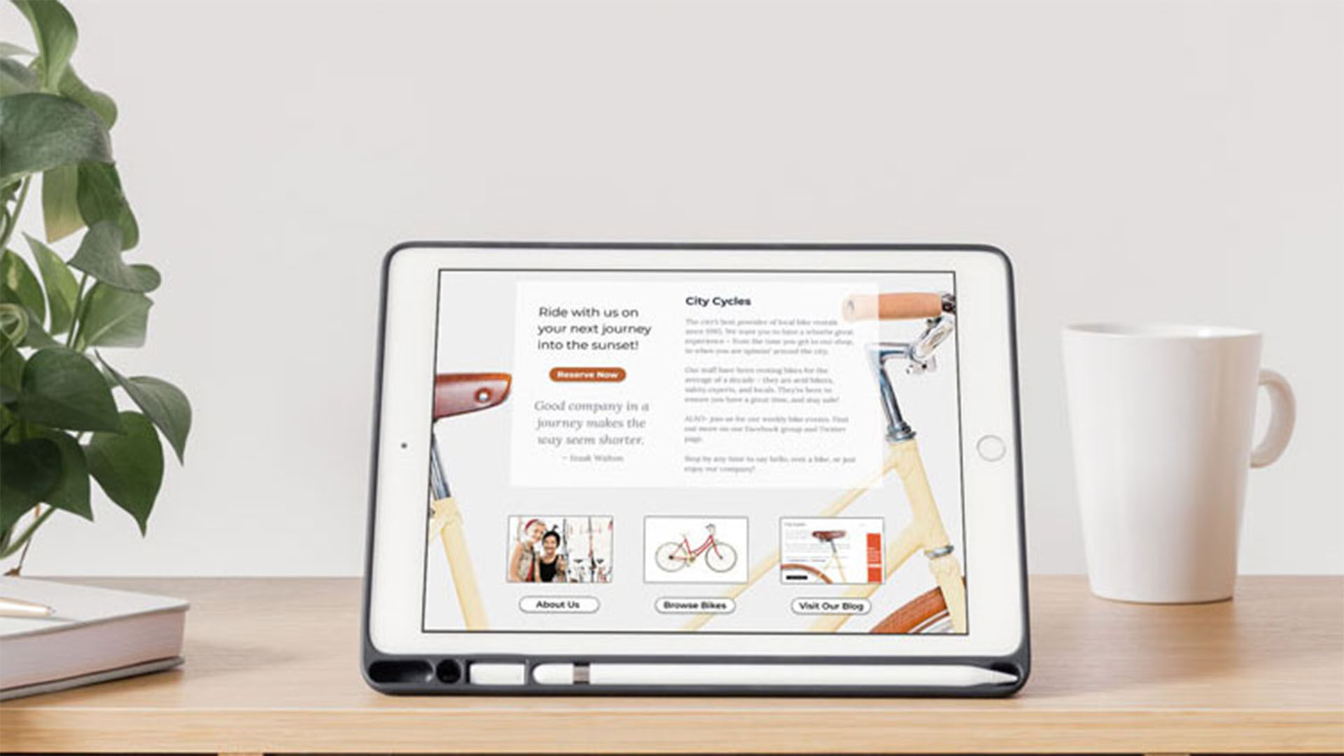biking rental website